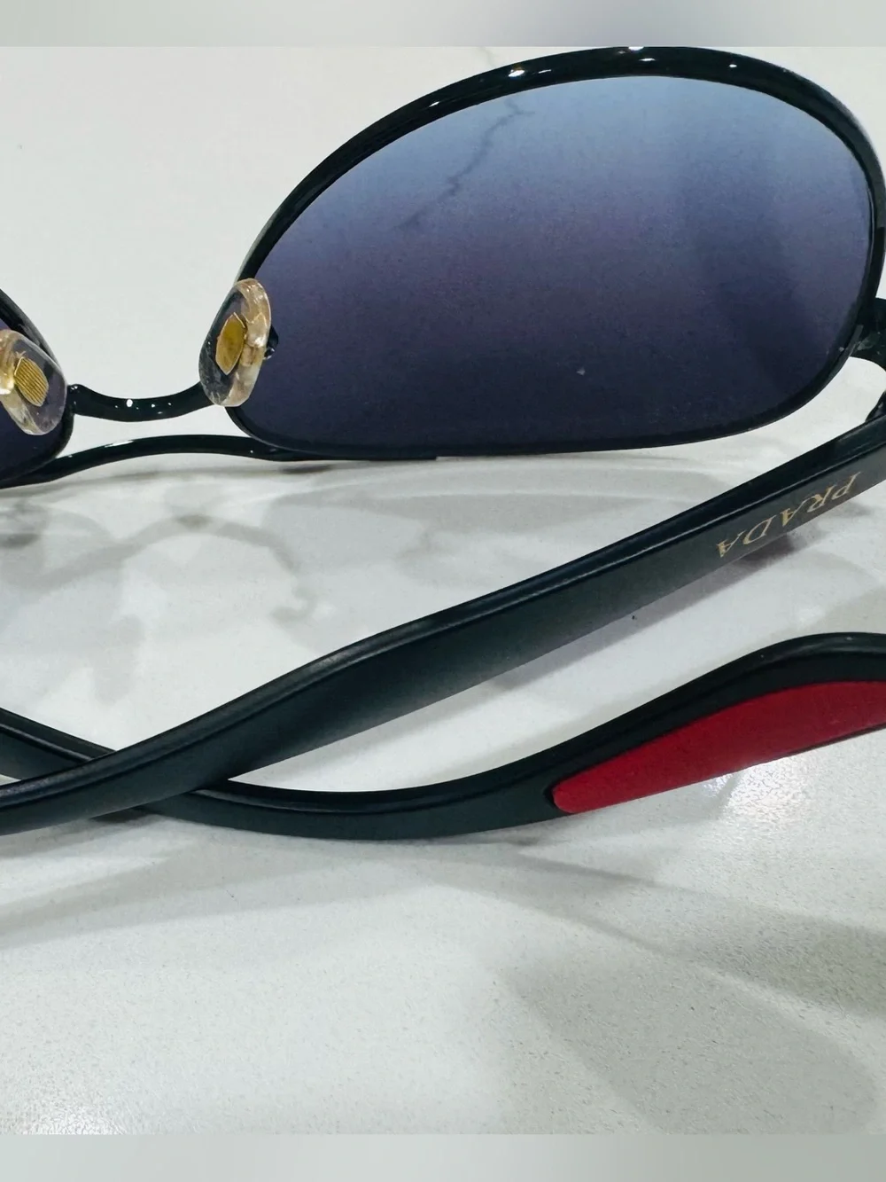 Prada Italy Aviator Sunglasses